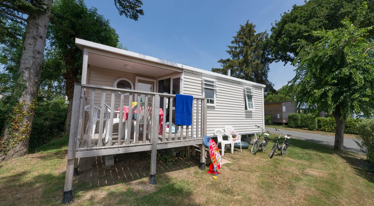 mobile home with terrace south brittany