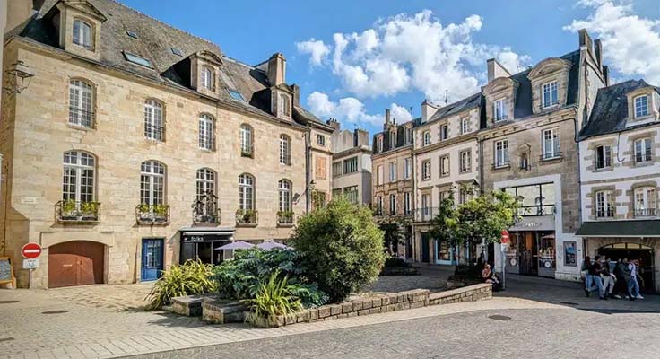 Ballade dans la ville de Quimper