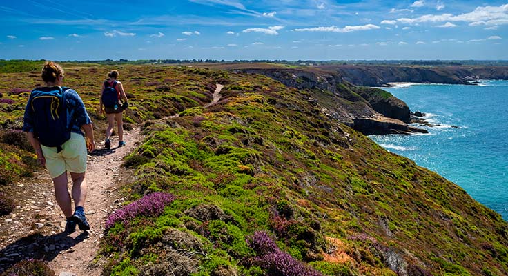 Balade sur le cap littoral breton