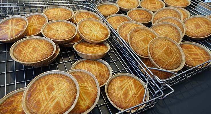 Breton Cake rich in butter