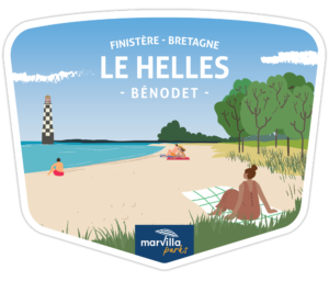 Camping le Helles 4 étoiles à Combrit, près de Bénodet, dans le Finistère, Bretagne