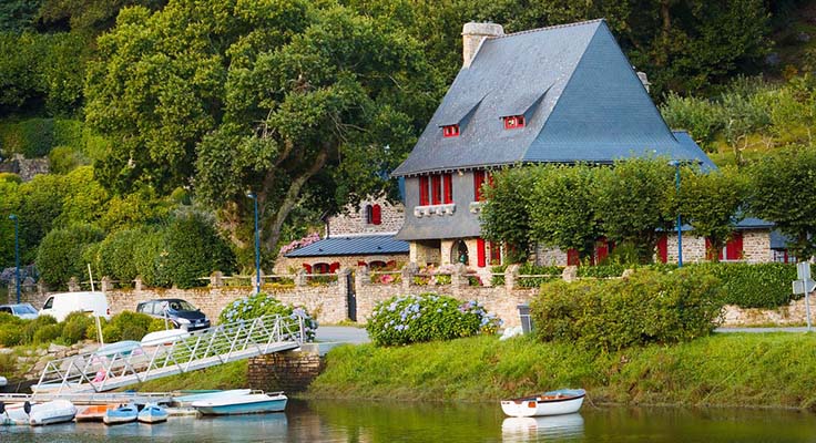 Maison typique à Quimper