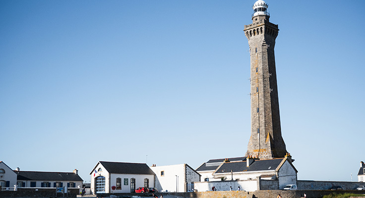 Le phare d'Eckmühl à Penchmarc'h dans le Finistère sud