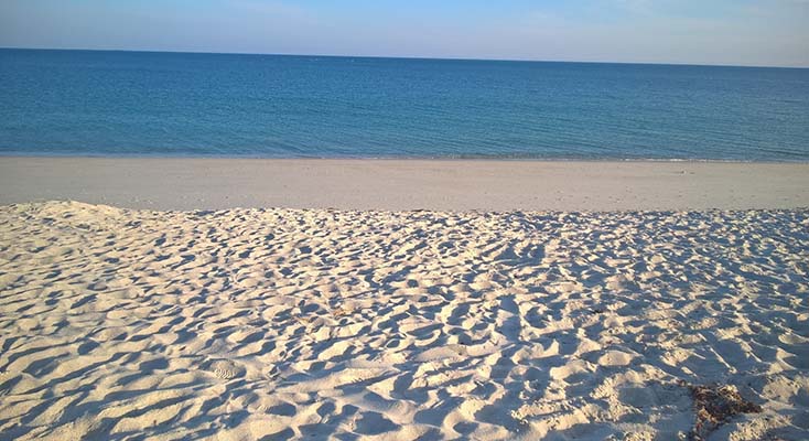 Plage bretonne dans le finistère sud
