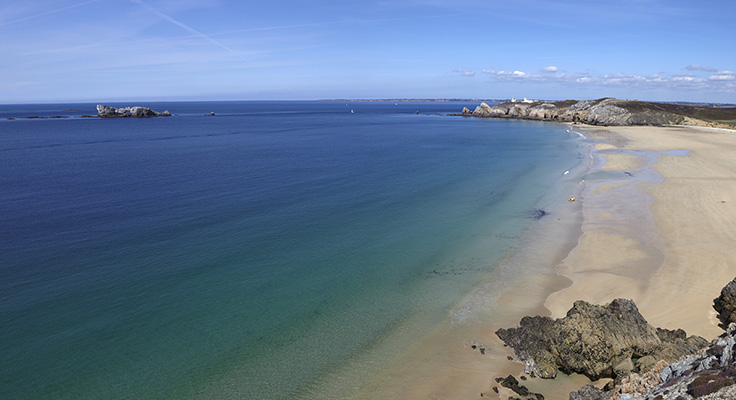 Plage en Bretagne à Combrit