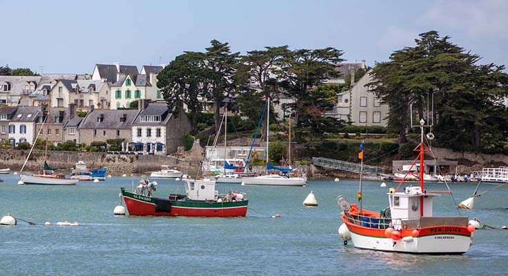 Port dans le Finistère Sud